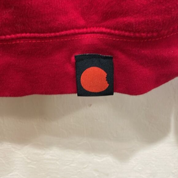 Cookies OG Mint Red Crewneck Sweatshirt With Blue Raised Dot Logo - M - Picture 6 of 9